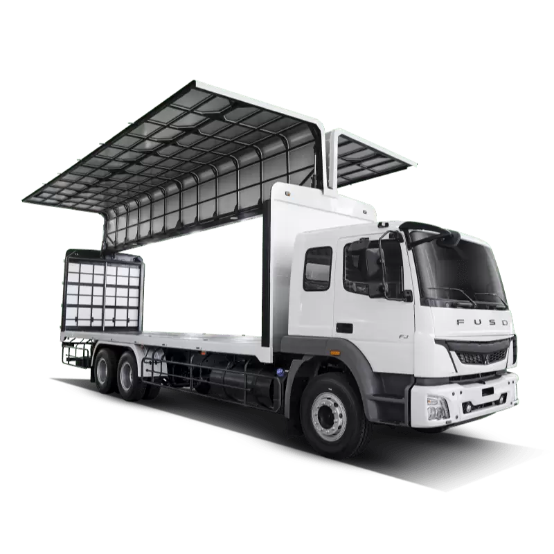 Xe tải thùng kín cánh dơi Mitsubishi Fuso FI170L
